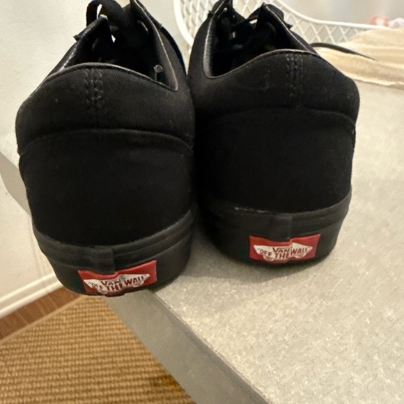 Vans Black Canvas Men's Sneakers - Picture 3 of 8